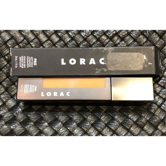 LORAC - 🎉HP X 2🎉 NWT (Imperfect Box) PRO Soft Focus Long-Wear Foun/18 Med Dark - Picture 4 of 9